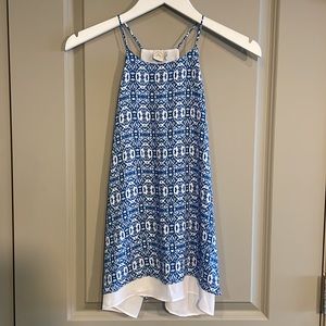 Paper Crane Tank Blouse Size Medium